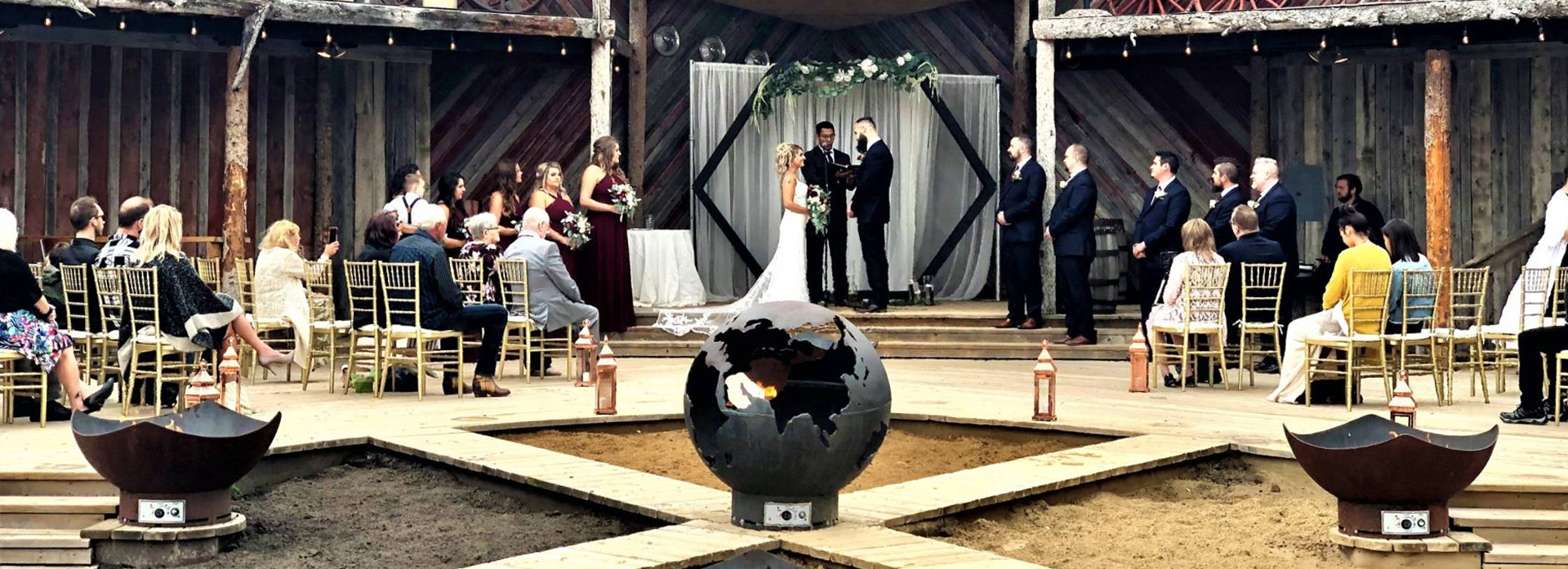Wedding at Rawhides Centre
