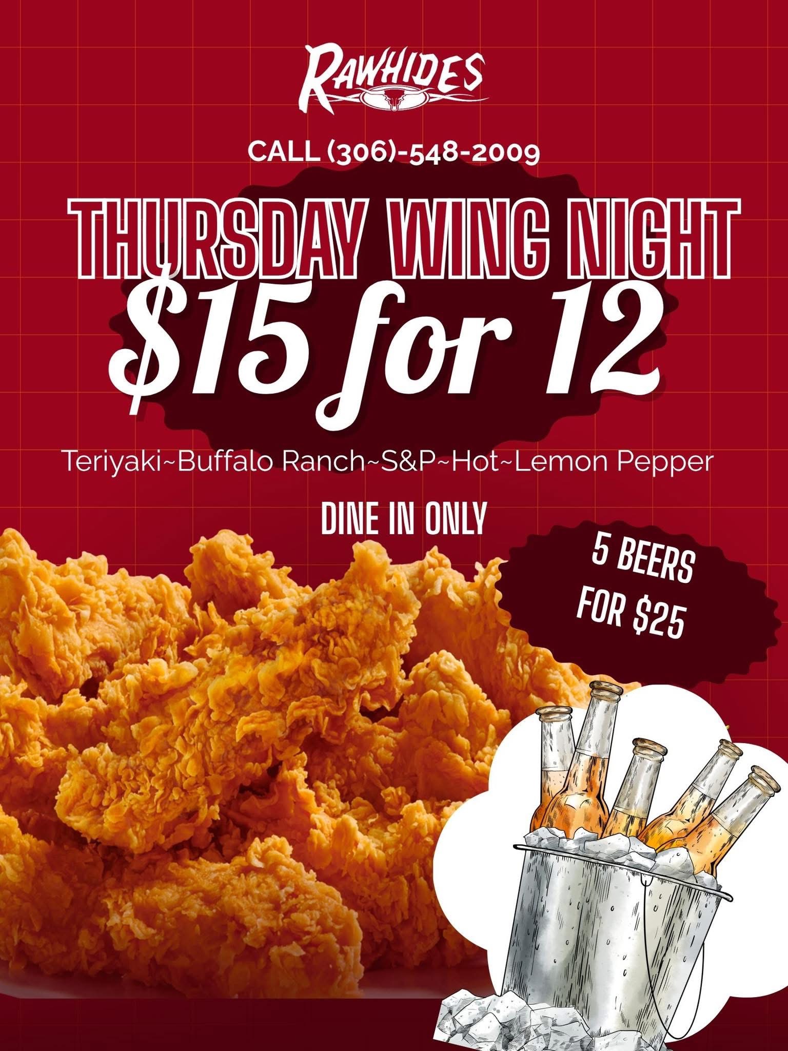 Thursday Wing Night
