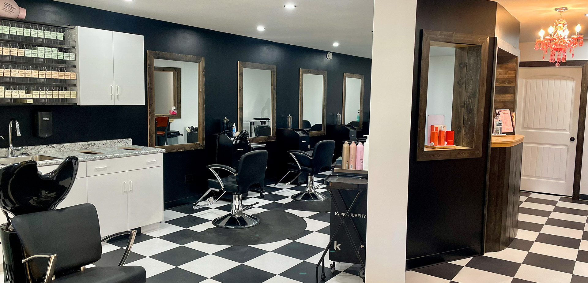 Salon at Rawhides, Saskatchewan