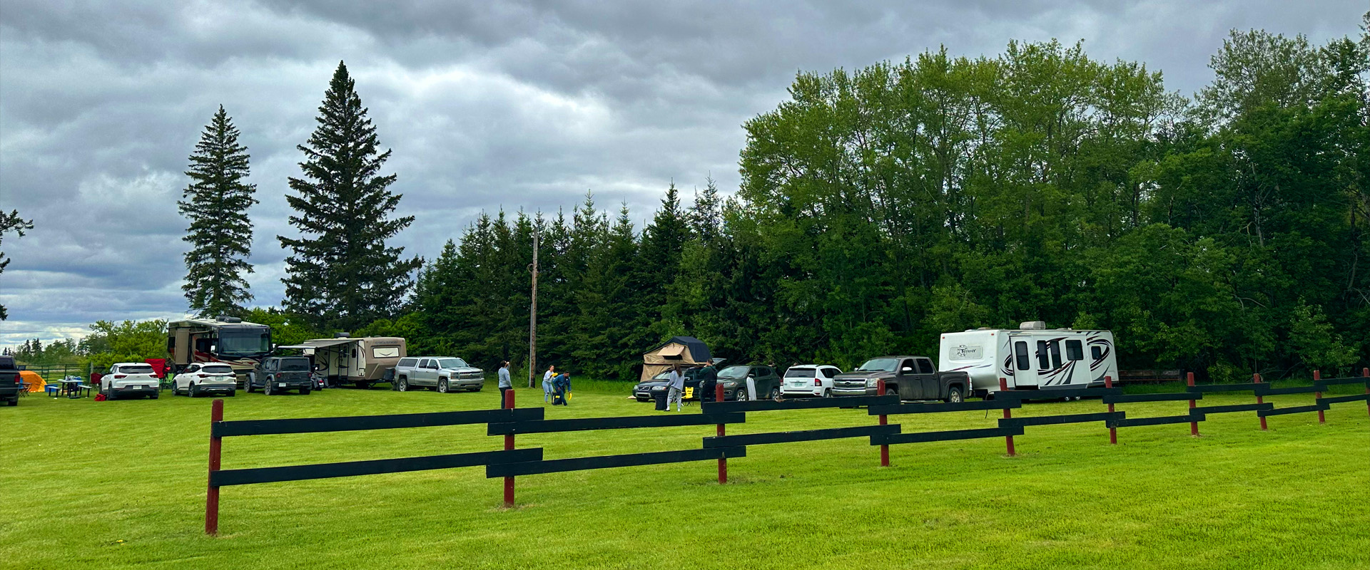 Campground at Rawhides, Saskatchewan