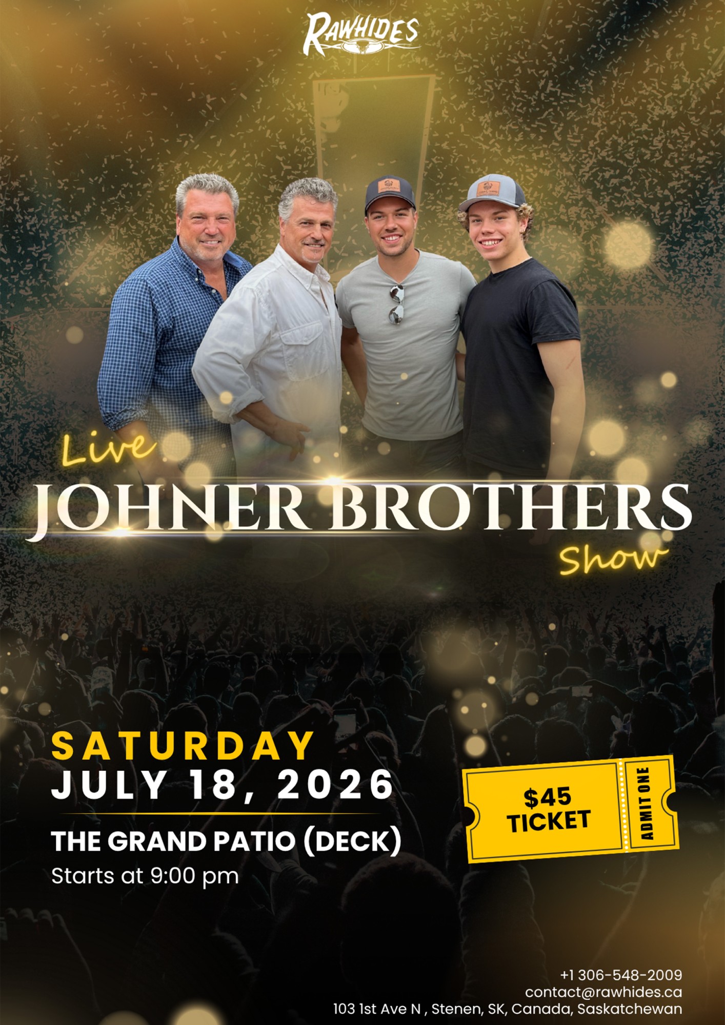 JOHNER BROTHERS LIVE SHOW