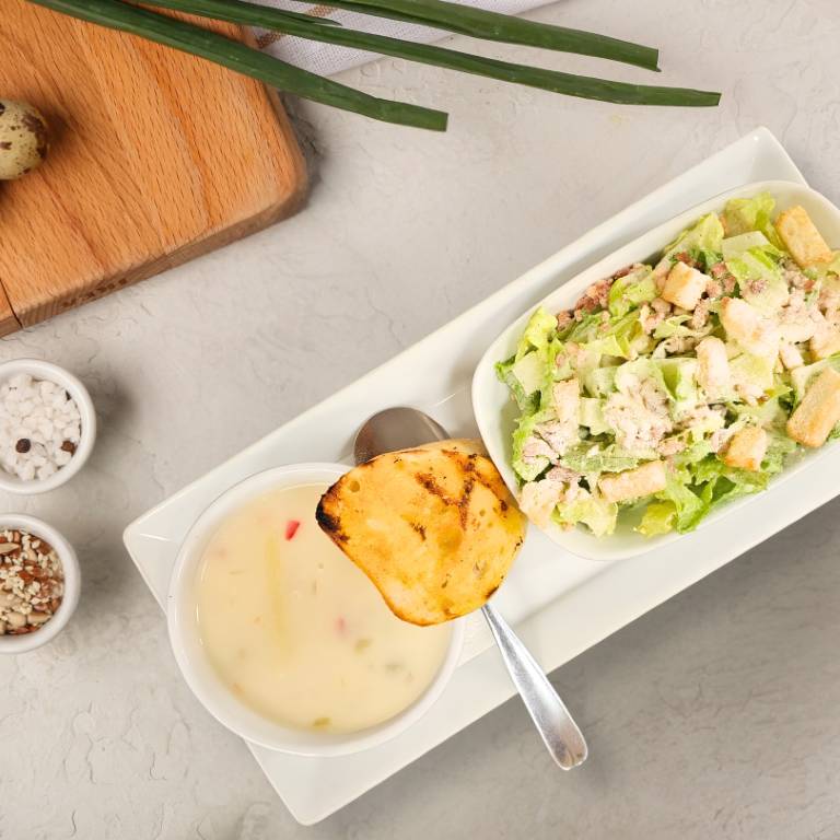 Soup, Salad & Bread